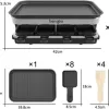 Test HengBO Appareil à Raclette 8 Personnes : simple, puissant et plutôt bien pensé pour les grosses tablées