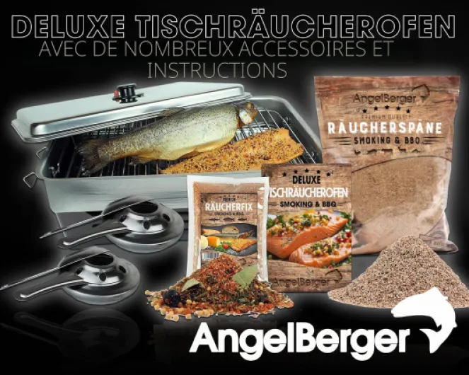 Angel Berger Deluxe Table fumoir et accessoires