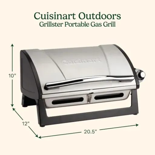 Test Cuisinart Grillster : le petit barbecue à gaz qui tient sur un balcon et fait le job