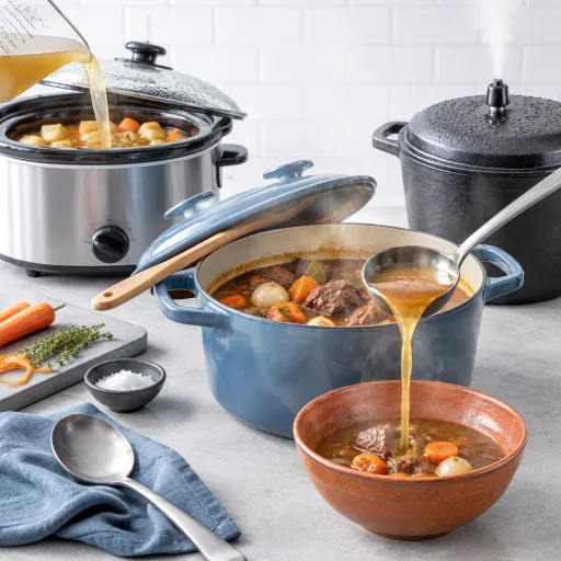 Plats mijotés d'automne : tirer le meilleur de sa cocotte, mijoteuse ou autocuiseur quand le froid revient