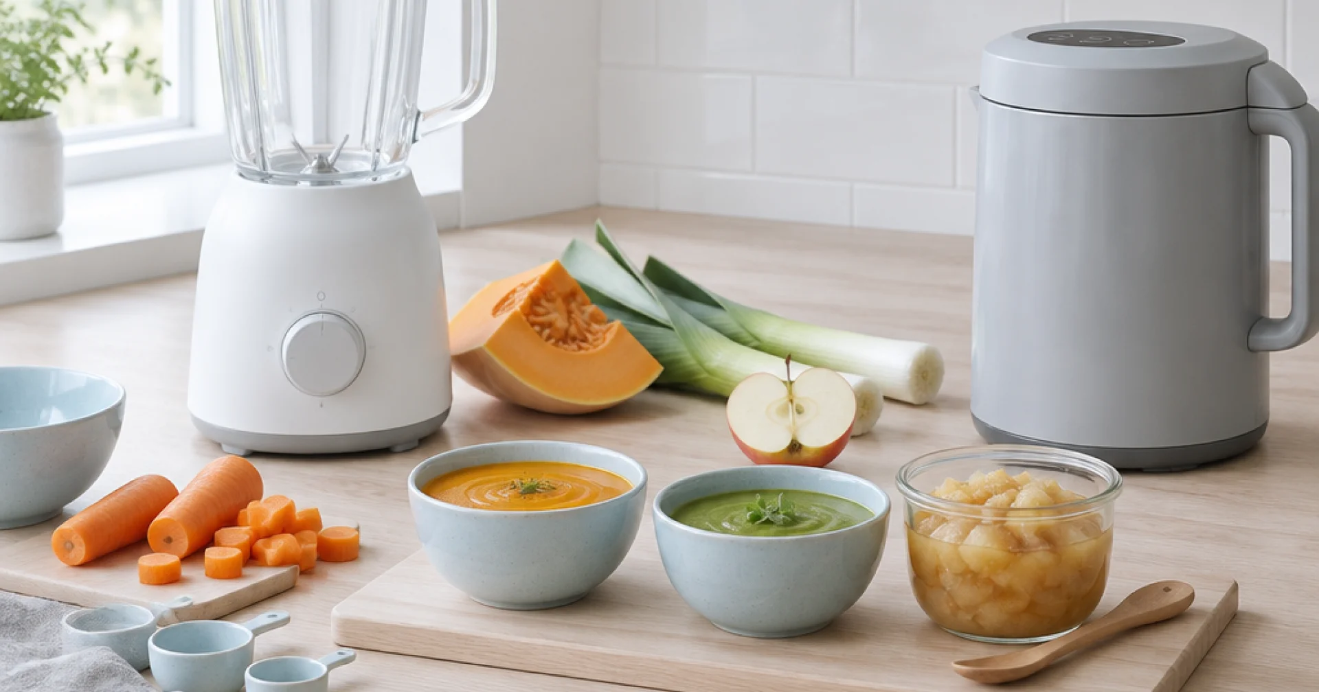 Préparer purées, veloutés et compotes maison : le blender suffit-il ou faut-il un appareil dédié