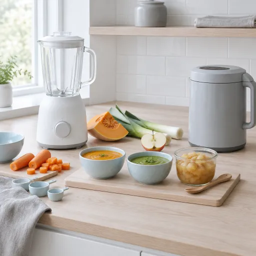 Préparer purées, veloutés et compotes maison : le blender suffit-il ou faut-il un appareil dédié