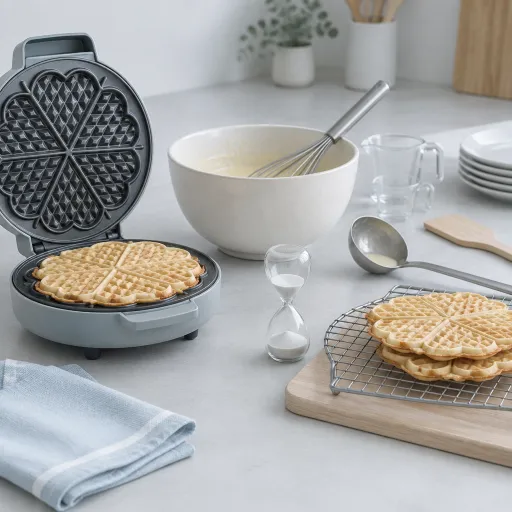 Maîtriser le temps de cuisson au gaufrier pour des gaufres dorées et croustillantes