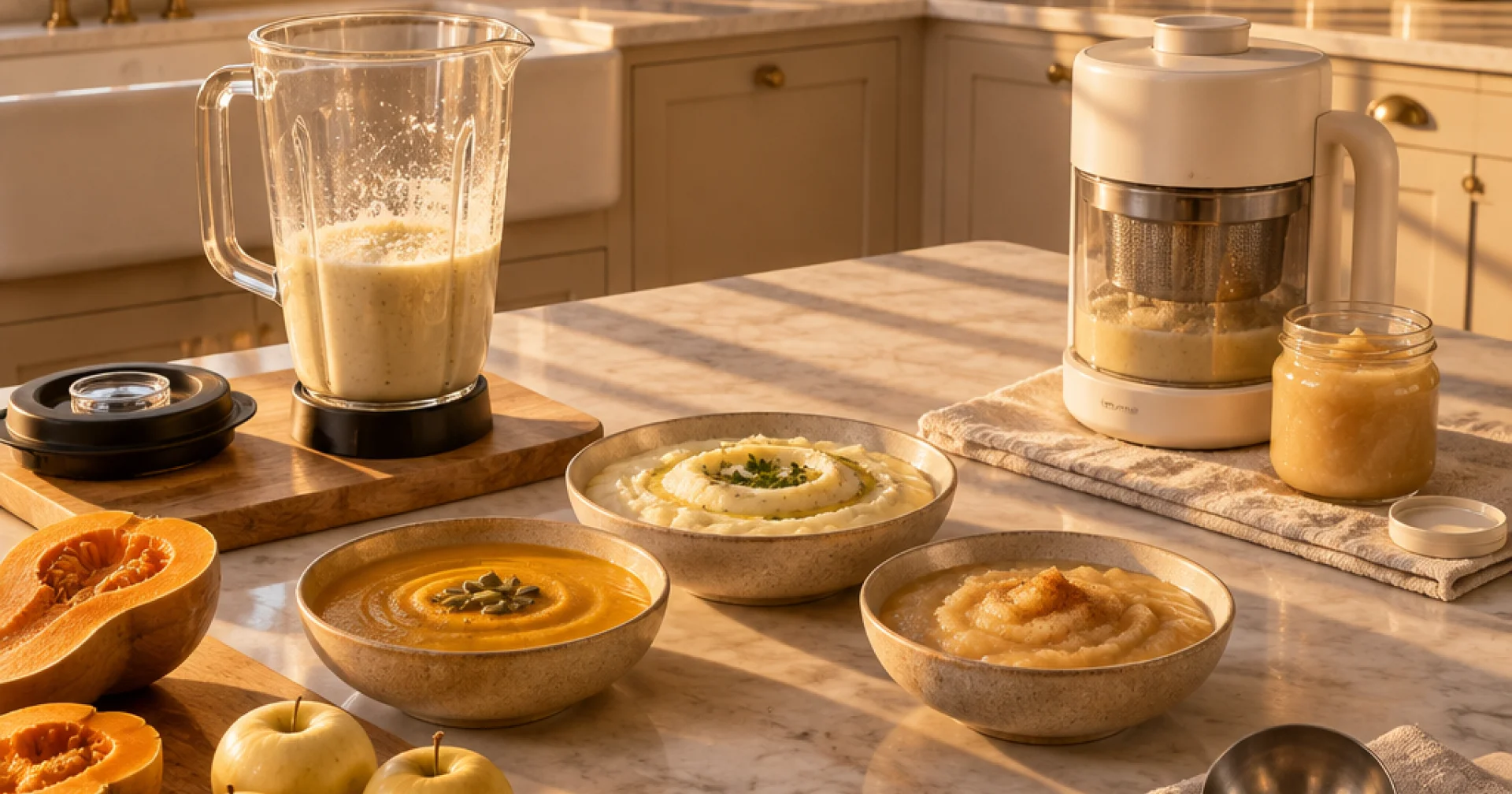 Préparer purées, veloutés et compotes maison : le blender suffit-il ou faut-il un appareil dédié