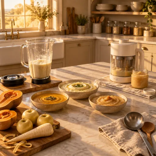 Préparer purées, veloutés et compotes maison : le blender suffit-il ou faut-il un appareil dédié