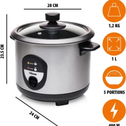Avis Tristar RK-6126 : le petit cuiseur à riz 1 L simple et efficace pour le quotidien