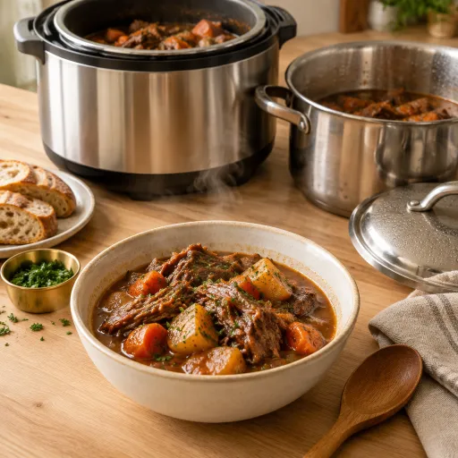 Autocuiseur électrique ou traditionnel : gagner du temps en cuisine sans renoncer à la saveur