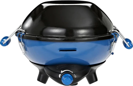 Barbecue de fête, petit barbecue pour camping, festivals ou pique-nique, barbecue de camping avec options de cuisson flexibles, réchaud à gaz avec plaque de cuisson antiadhésive et support