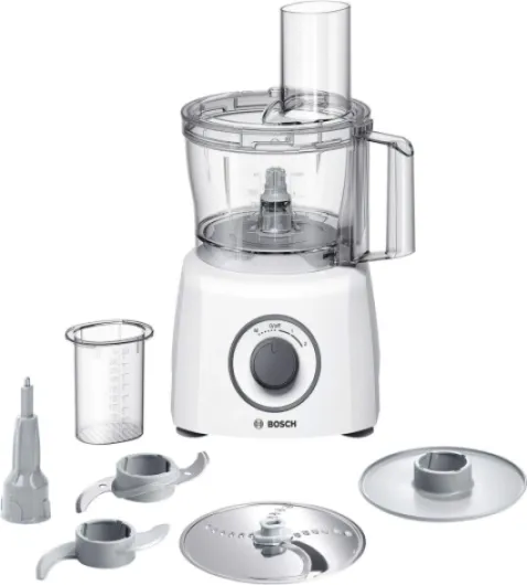 MultiTalent 3 MCM3100W – Robot de cuisine polyvalent avec plus de 20 fonctions – 800 W – Capacité de 2,3 L – Couleur : Blanc/Gris Paquet d'accessoires L Blanc/Gris