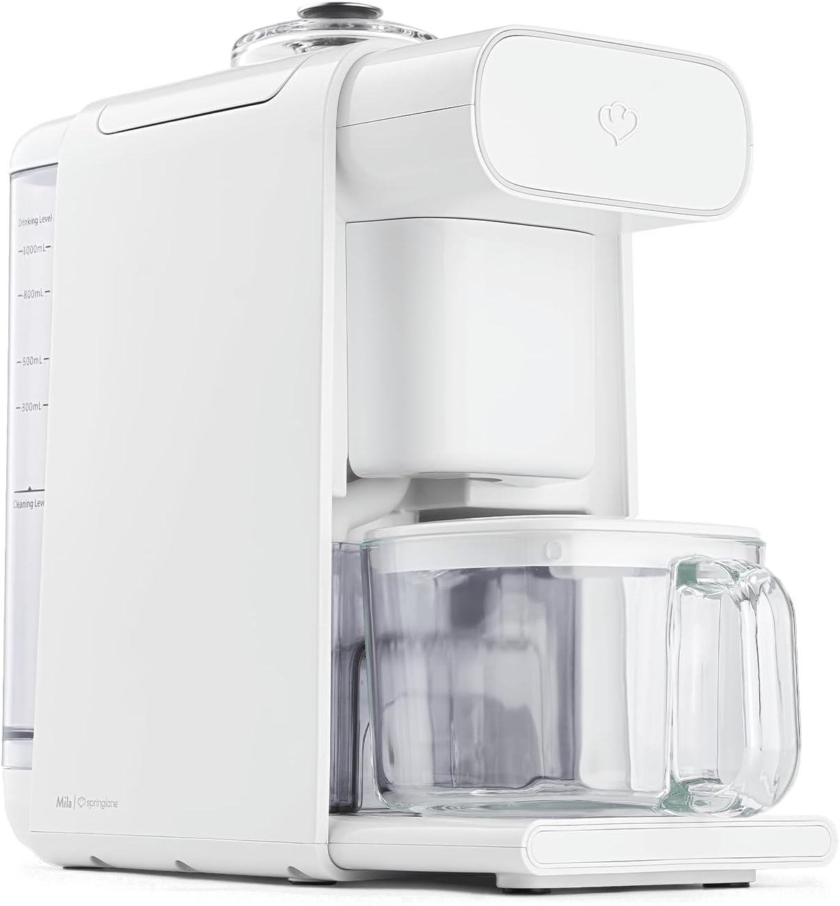 SPRINGLANE Mila 1 Litre– Machine à Lait Végétal, Soja, Mixeur Chauffant avec Filtre pour Préparer Toutes Sortes de Boissons Végétales Fraîches et Alternatives Végétales