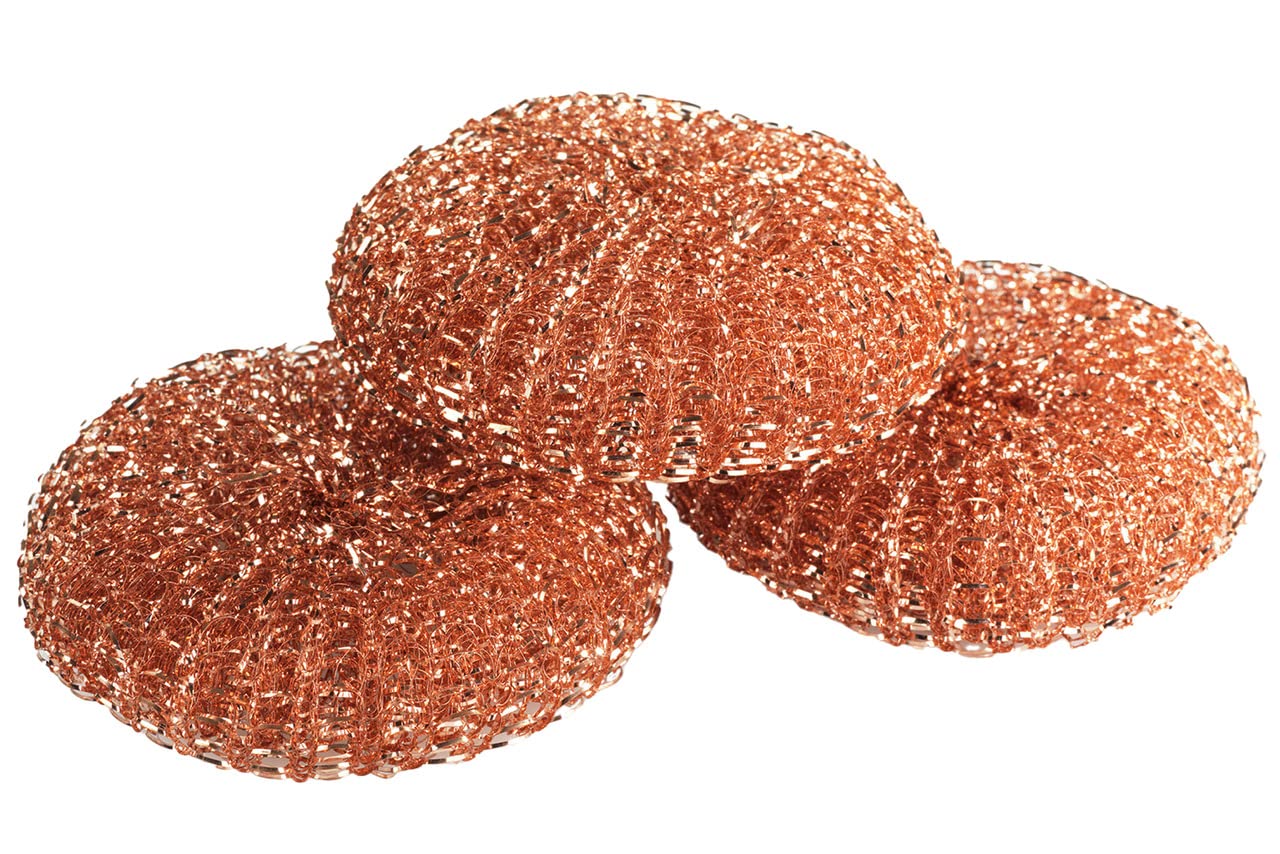 Maximex Lavettes en cuivre 3 pièces Cuivre 2.2 x 9 x 9 cm