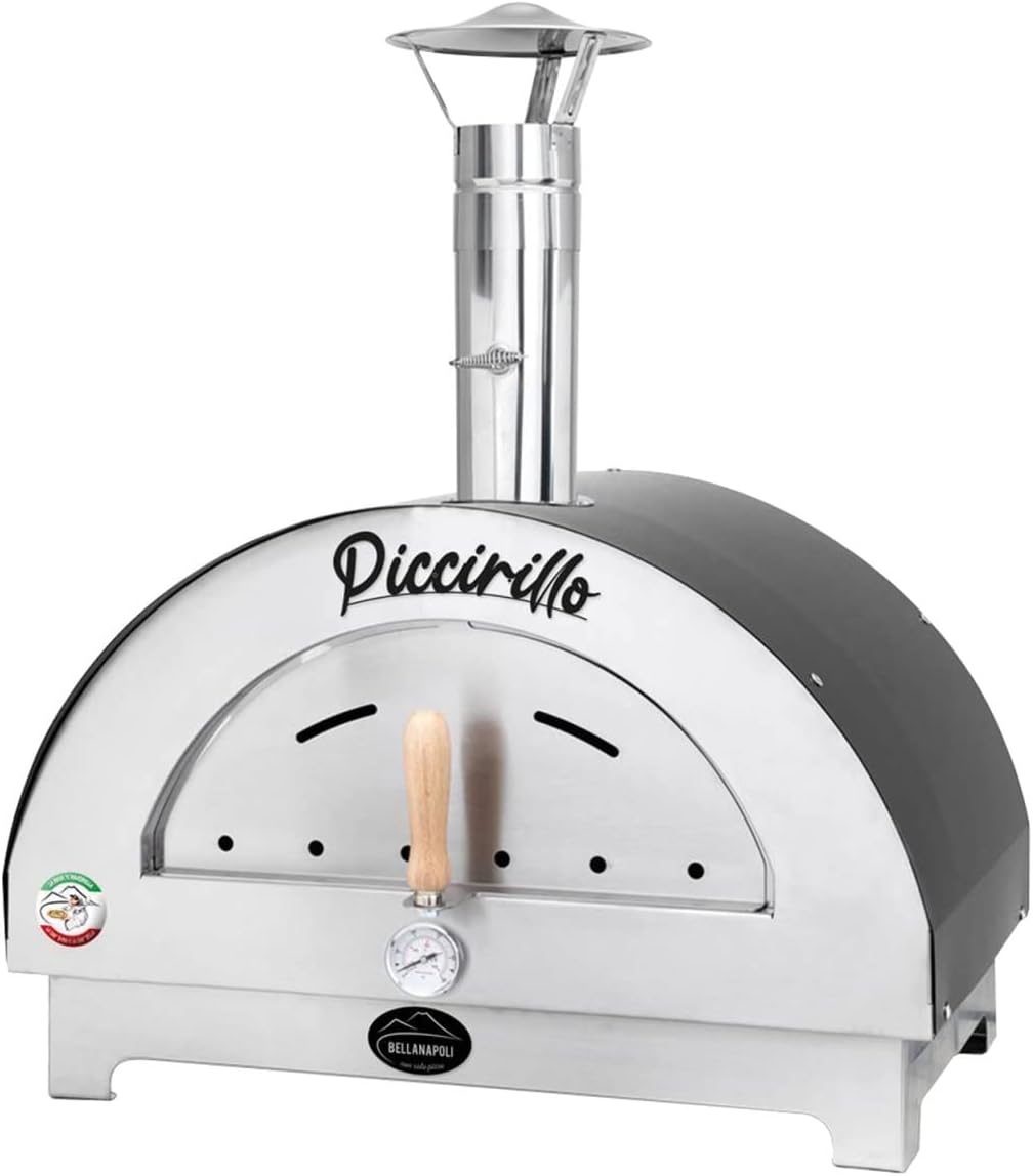BELLANAPOLI - Four à bois Professionnel PICCIRILLO Four à PIZZA 70 x 70 x 40 cm