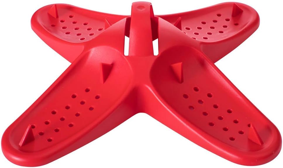 Cuiseur de pommes de terre pour micro-ondes Rouge