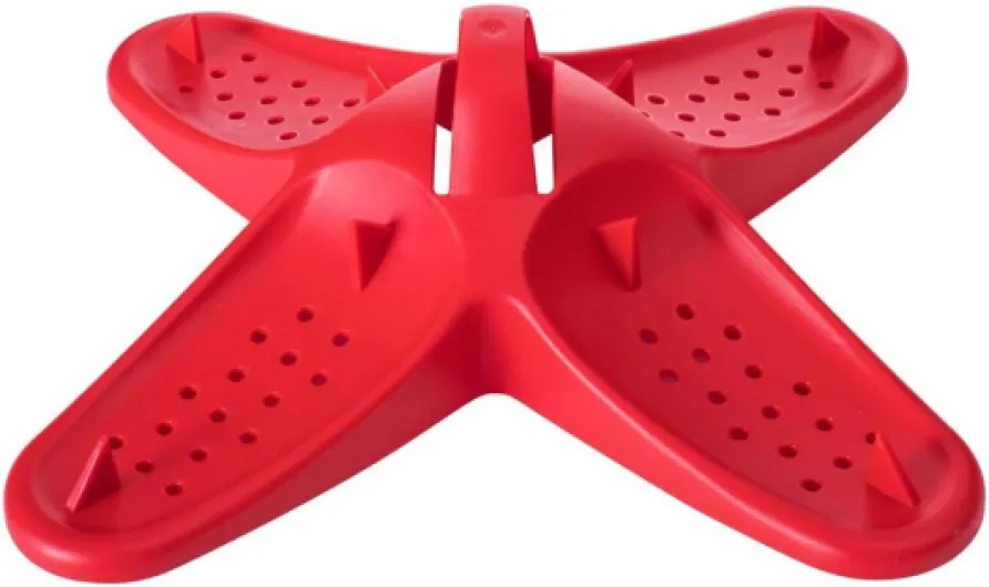 Cuiseur de pommes de terre pour micro-ondes Rouge