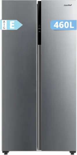 ' RCS609IX2 Réfrigérateur-Congélateur Américan/No Frost/Compresseur Inverter/Hauteur 177,5 cm/460 L(271+189) de Réfrigération/Double contrôle/SuperCool, Inox 460L Frigo Americain