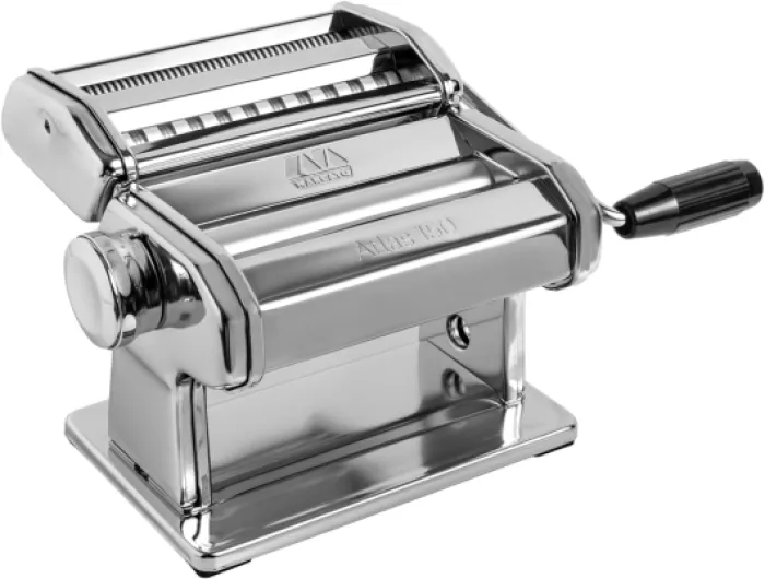 Atlas 150 Classic, machine à pâtes manuelle avec accessoire interchangeable AT-150-CLS 20 x 20.7 x 15.5 cm Argenté