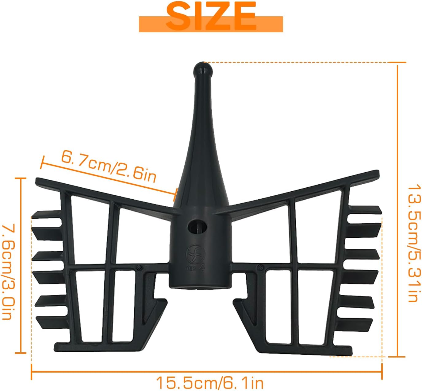 Fouet Batteur Papillon pour Monsieur Cuisine Connect/Monsieur Cuisine Smart LIDL Silvercrest, Idéal pour la Préparation de Desserts Crémeux