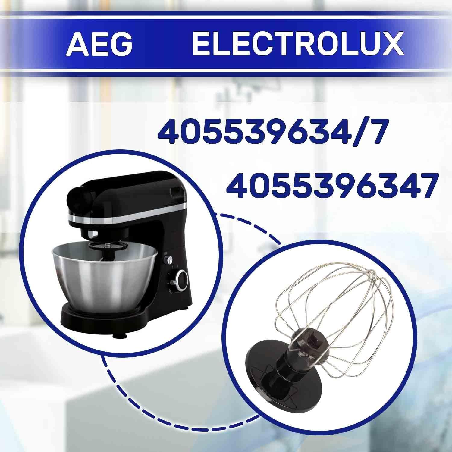 Fouet Robot Patissier de Cuisine avec Le Code Original 405539634/7 4055396347 pour AEG pour Electrolux - Garantie de 10 Ans