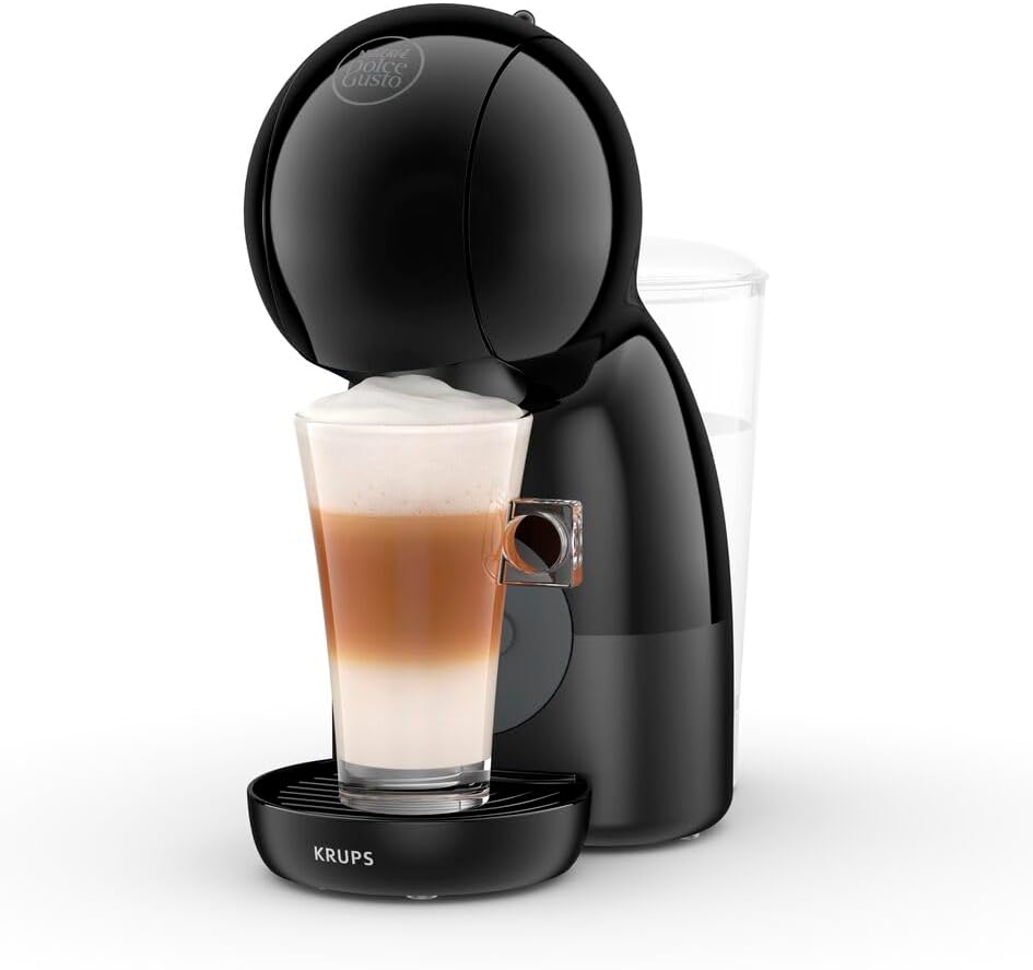 Nescafé Dolce Gusto KP1A3BKA Petit XS, 0.8cl, Noir, Bouton Noir