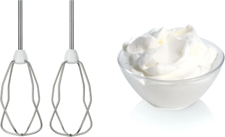MFQ3540 – Batteur polyvalent avec plusieures accessoires – Puissance de 450 W – Couleur : Blanc/Gris