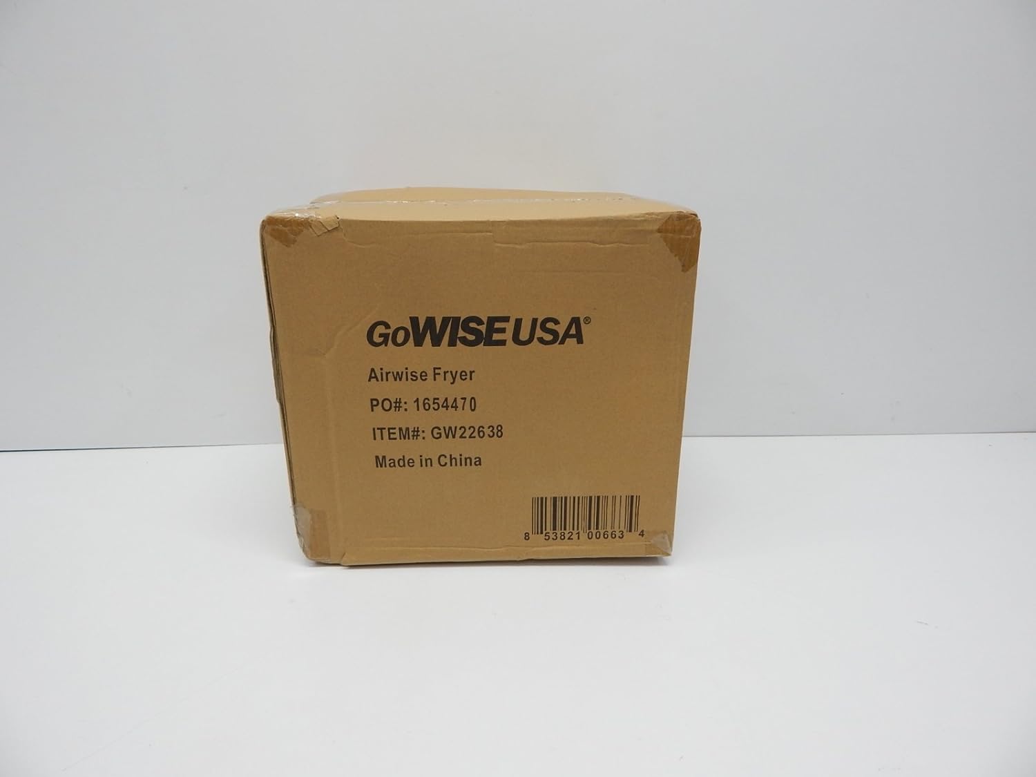 Gowise USA 3.7-quart Air Fryer W/8 Cook Préréglages 3.7QT noir