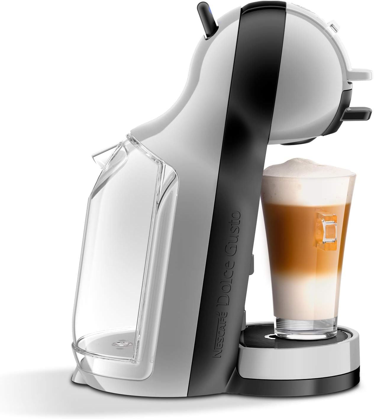 Nescafé Dolce Gusto Mini Me Machine à café expresso et autres boissons automatiques 0.8cl, Artic-grey/Schwarz Cafetière Couleur Grise
