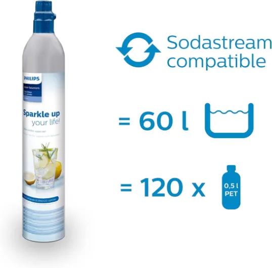 Water GoZero Machine Ã€ Soda Lite ADD4901BK/10 Noir