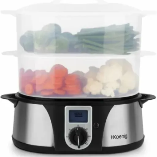 Test H.Koenig VAP12 : le cuiseur vapeur simple qui fait le job sans prendre toute la cuisine