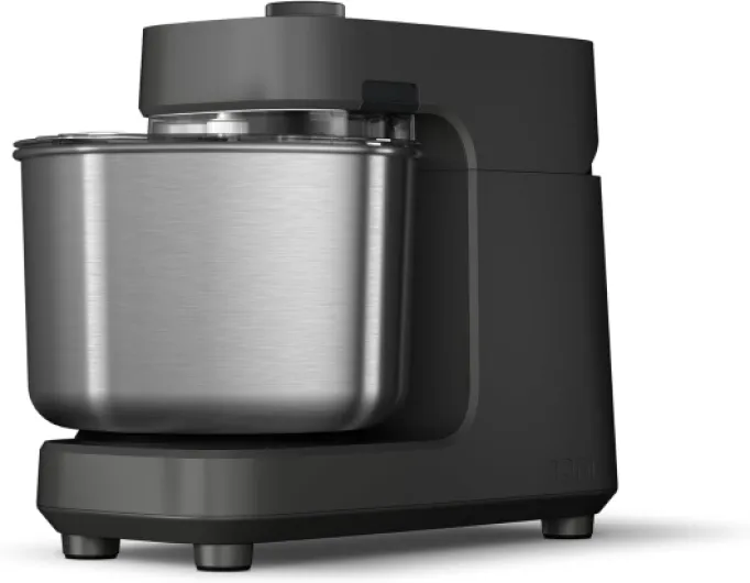 Halo Pro Pétrin Spirale Professionnel – Robot de Cuisine & Machine à Pétrir 7,3 L avec Accessoires, 58 Vitesses – Idéal pour Pâte à Pain et à Pizza – Pétrin Pizza Gris Anthracite