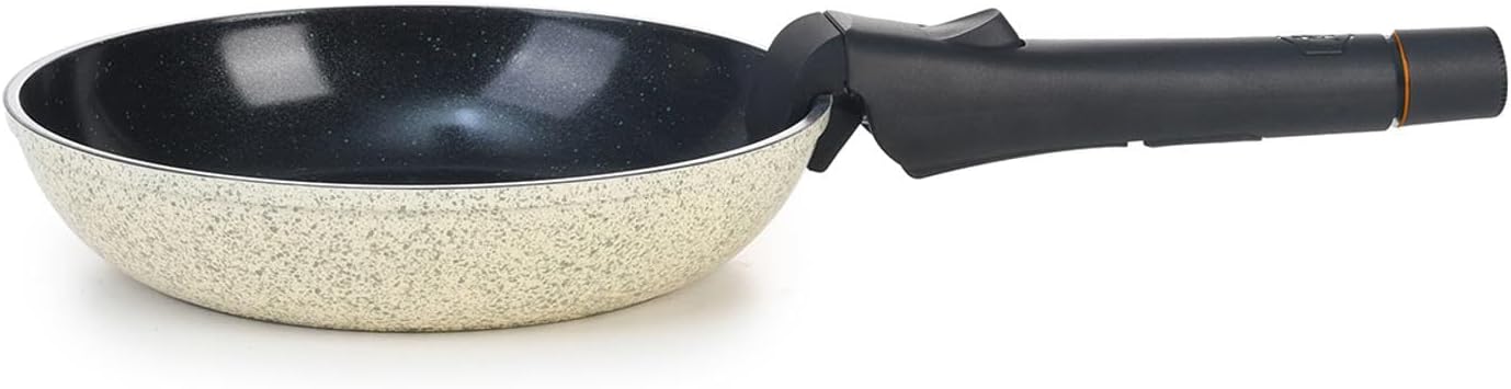 Set de 3 poêles vert amovible 20/24/28cm - "Jade" Poêles Set de 3 Poêles