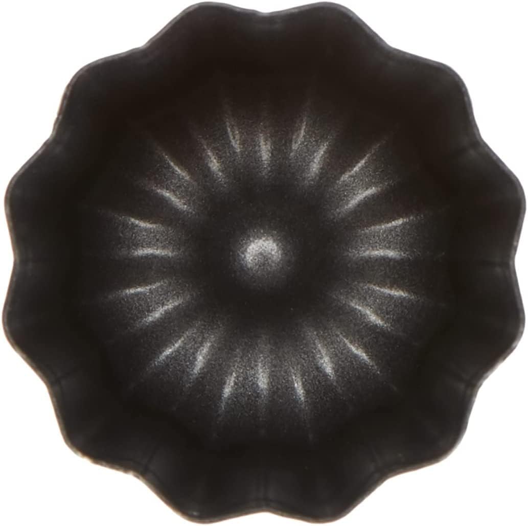 Lot de 6 Moules à cannelés 4.7 cm, couverture cuivre - Ustensile de cuisine et de pâtisserie - Idéal pour les gourmets et les professionnels - Livret numérique 5 recettes OFFERT