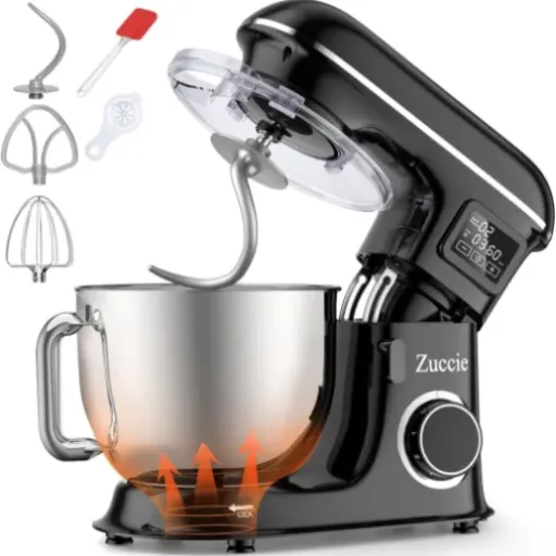 Test Zuccie Robot Pâtissier 1500W 8L : un gros bol, de la patate, mais pas sans défauts