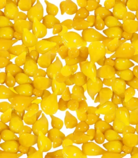 Gouttes de poivrons jaunes en bocal 140g - Sabarot