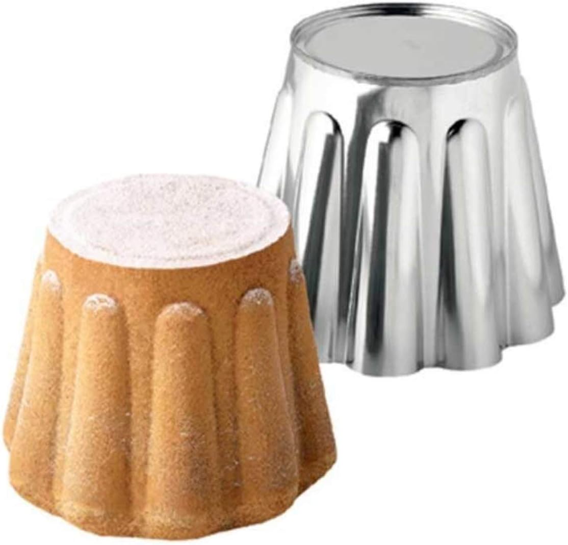 PEGANE Petit Moule à gâteau battu en Fer Blanc - ø 145mm