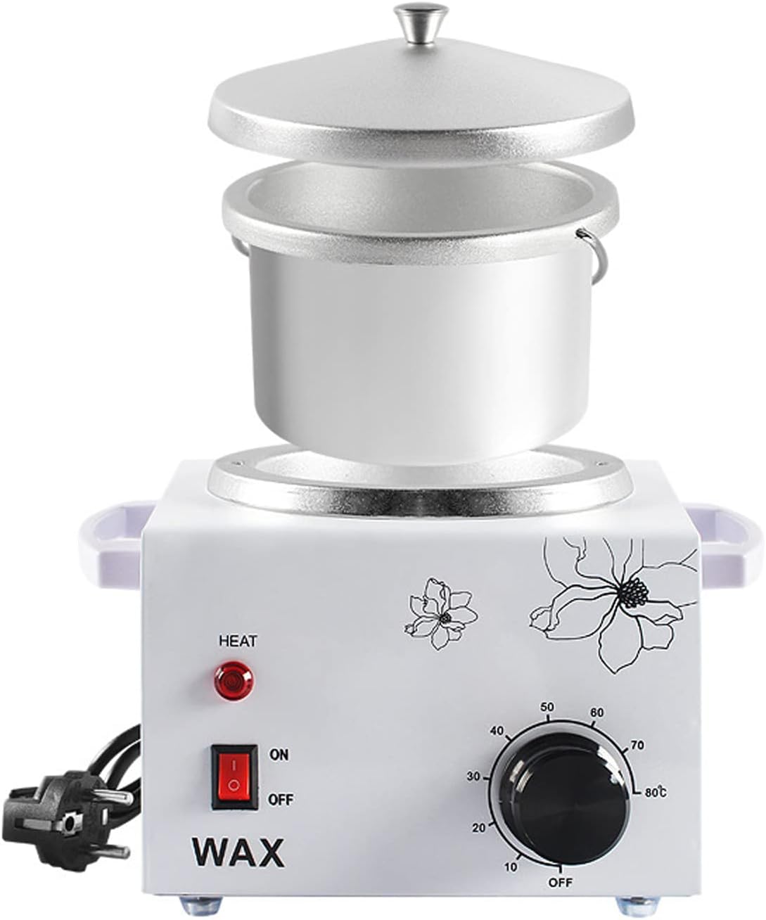 CUSMA Machine De Tempérage De Chocolat 10 ℃ ~ 80 ℃ Fondeur De Bricolage, Machine De Fonte De Chocolat Chaud De Chauffage d'eau De Contrôle De Température Automatique