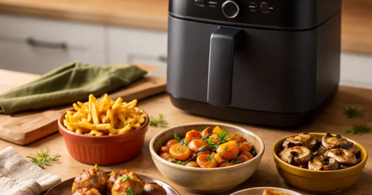 Prise en main de l'airfryer : 5 recettes simples pour démarrer sans se rater