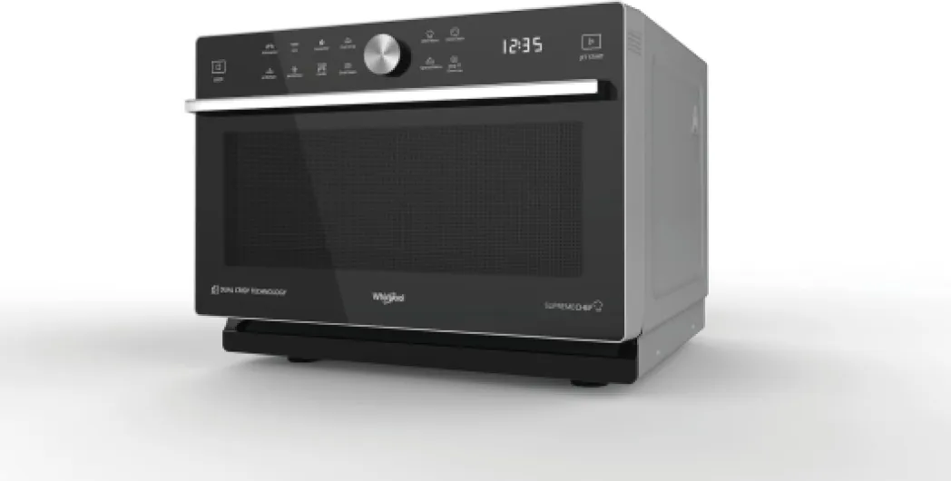 Whirlpool MWP 339 SB Micro-onde combiné 33L 900W Noir, Argent - Micro-ondes (Micro-onde combiné, 33 L, 900 W, Rotatif, Tactil, Noir, Argent, 1200 W)