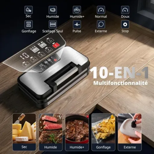 Test AIRMSEN 95 kPa : la machine sous vide qui fait le job sans trop se prendre la tête