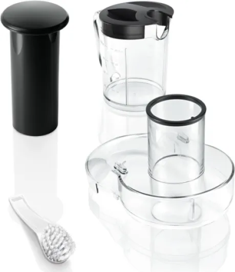 Extracteur de jus VitaJuice 2 MES25A0, presse-agrumes électrique pour fruits et légumes, grand arbre de remplissage, va au lave-vaisselle, 700 W, blanc / anthracite