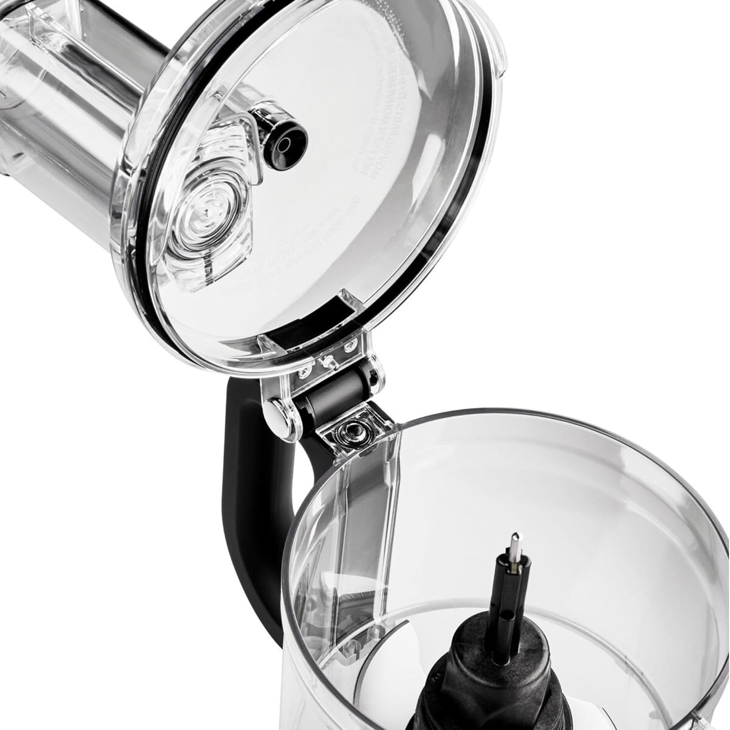Robot Multifonction - Robot Cuisine avec bol étanche de 1,7 L - 2 vitesses et mode Impulsion - Accessoires résistant au lave-vaisselle - 250 W - Sans BPA - Noir reglisée