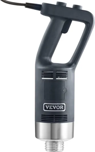 Mixeur Plongeant 750 W Mélangeur à Main Immersion Commercial Robuste 855 mm Vitesse Variable Lame en Acier Inoxydable 304 Mixeur Portable Polyvalent pour Soupe Smoothie Purée Aliments pour Bébés 855 x 147 x 102 mm 750 W