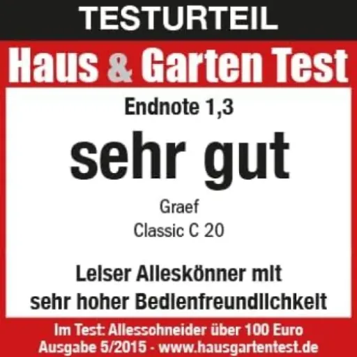 Test GRAEF Classic C20 : la trancheuse sérieuse pour ceux qui en ont marre de scier le pain au couteau