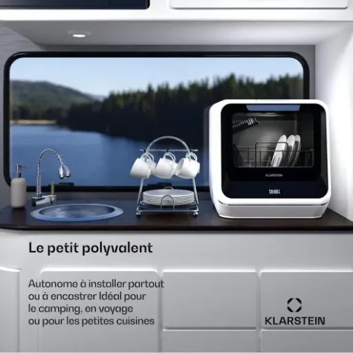 Test Klarstein Amazonia Mini : le petit lave-vaisselle qui sauve la vaisselle des studios