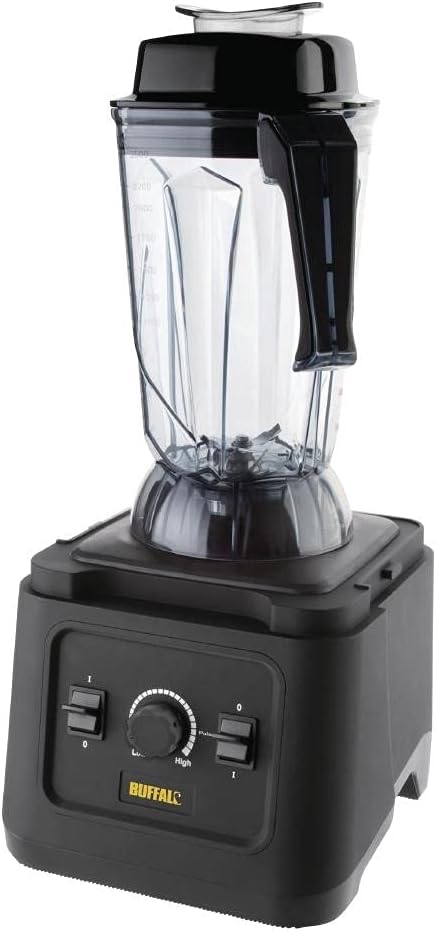 Buffalo Blender professionnel puissant 1,68 kW 2,5 litres, Pichet sans BPA , Moteur à vitesse variable, CR836