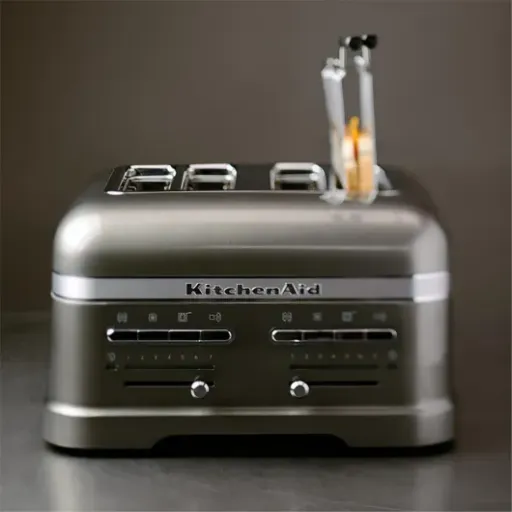 Test KitchenAid Grille pain 4 tranches Artisan : joli, costaud, mais pas donné pour juste griller du pain