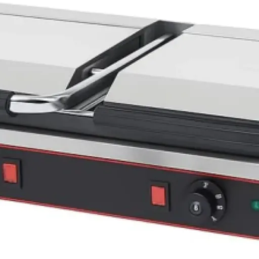 Test Grill Panini Professionnel Double 4,4 kW : ça envoie fort, mais faut de la place et un vrai besoin pro