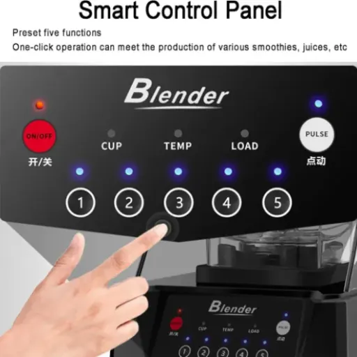 Test mixeur professionnel 2200 W avec boîtier sonore : puissant, mais pas parfait en cuisine