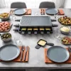 Appareil à raclette 8 personnes : viser large pour la tablée sans regretter son choix le reste de l'année