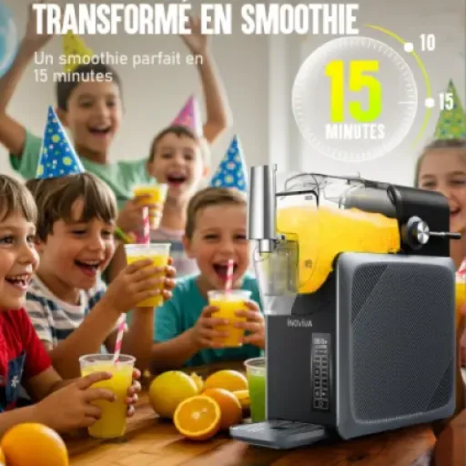 Test INOVIVA Machine à Granités 2,6 L : la slush maison sans glace qui fait le job pour les apéros et les enfants