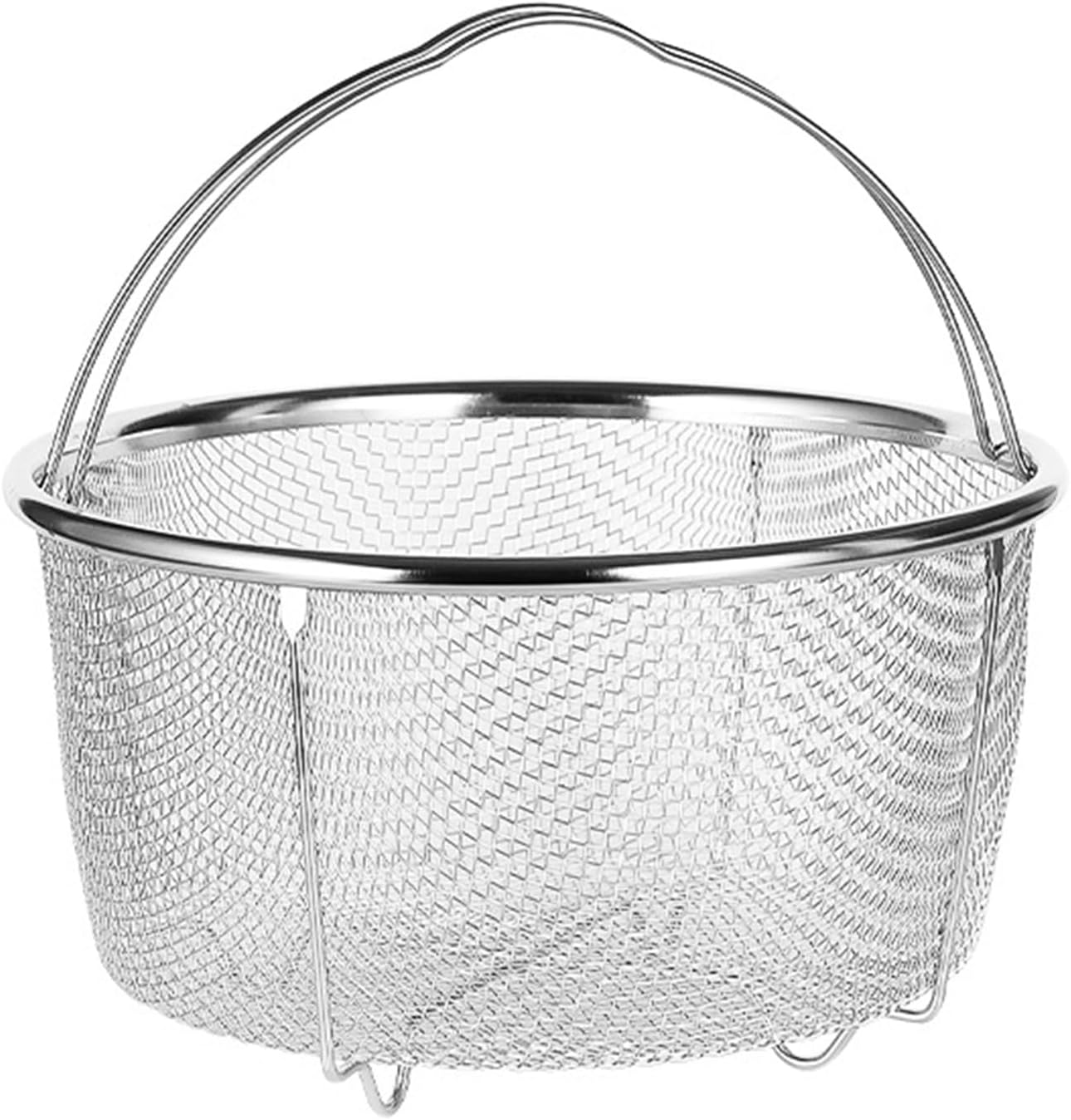Panier à vapeur en en acier inoxydable, design polyvalent, filtre efficace, panier de drainage pour cuisine de riz 18 cm 18 cm